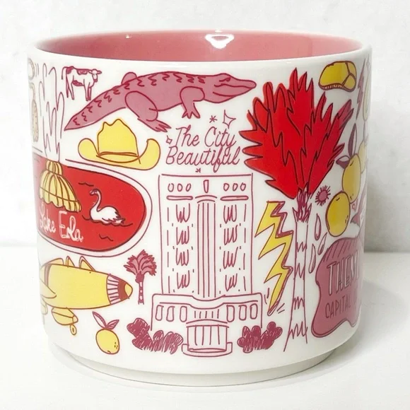 Starbucks Orlando Been There Series Across The Globe Collection Coffee Mug City - Picture 5 of 8